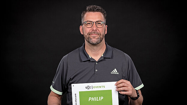 Philip Lehmann Philip Lehmann, Senior Manager Human Relationships at SCC EVENTS ©Tilo Wiedensohler / SCC EVENTS