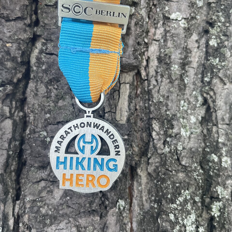 Der HIKING HERO Orden © SCC EVENTS